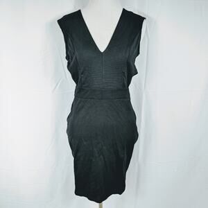 Charlotte Russe Black Bodycon open back Dress